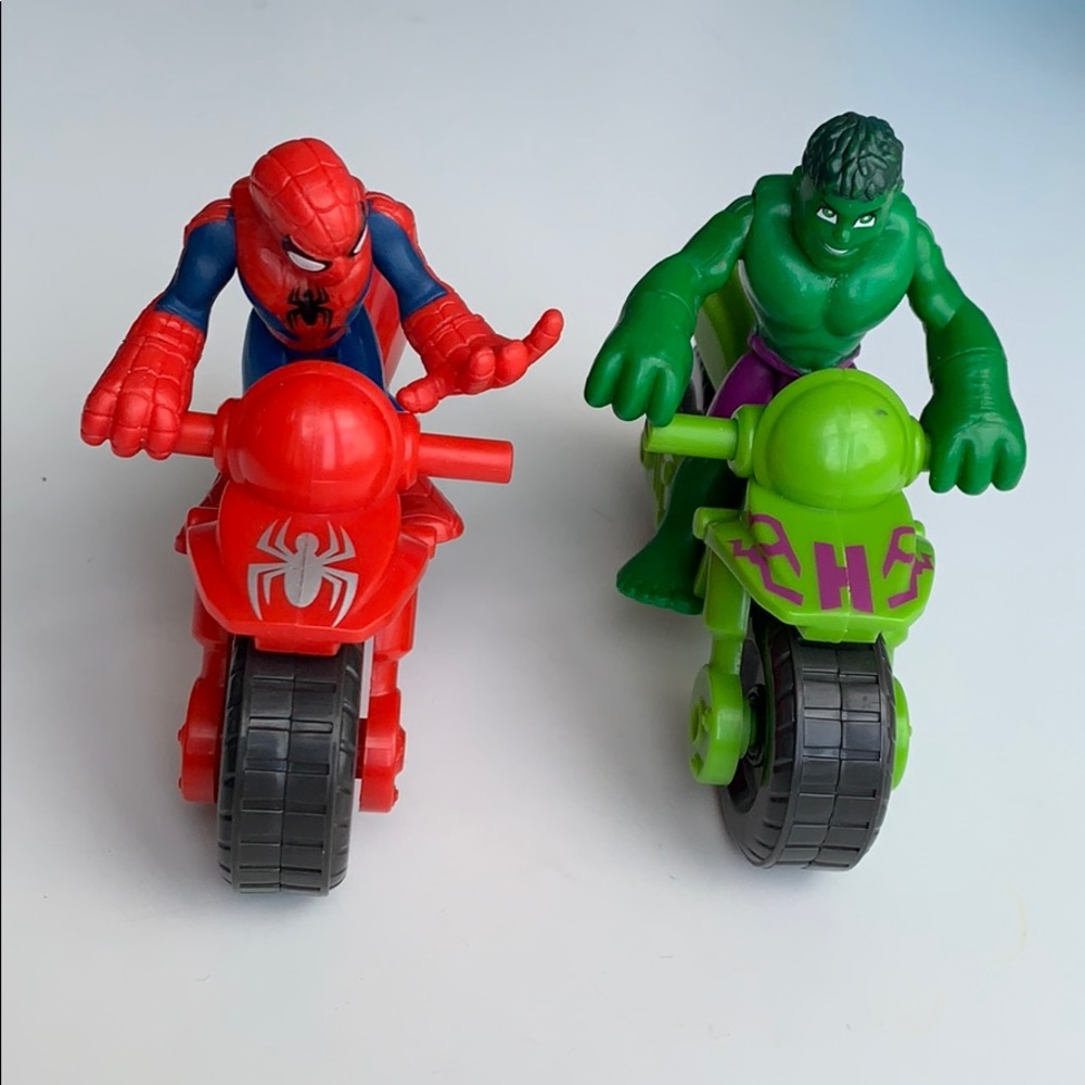 Mini Hulk & Spider-Man